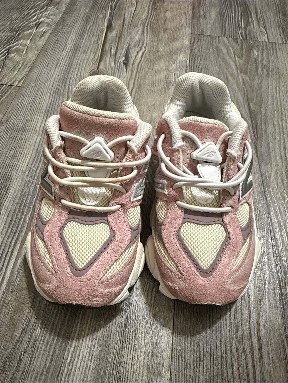 Toddler Pink and Cream New Balance 9060